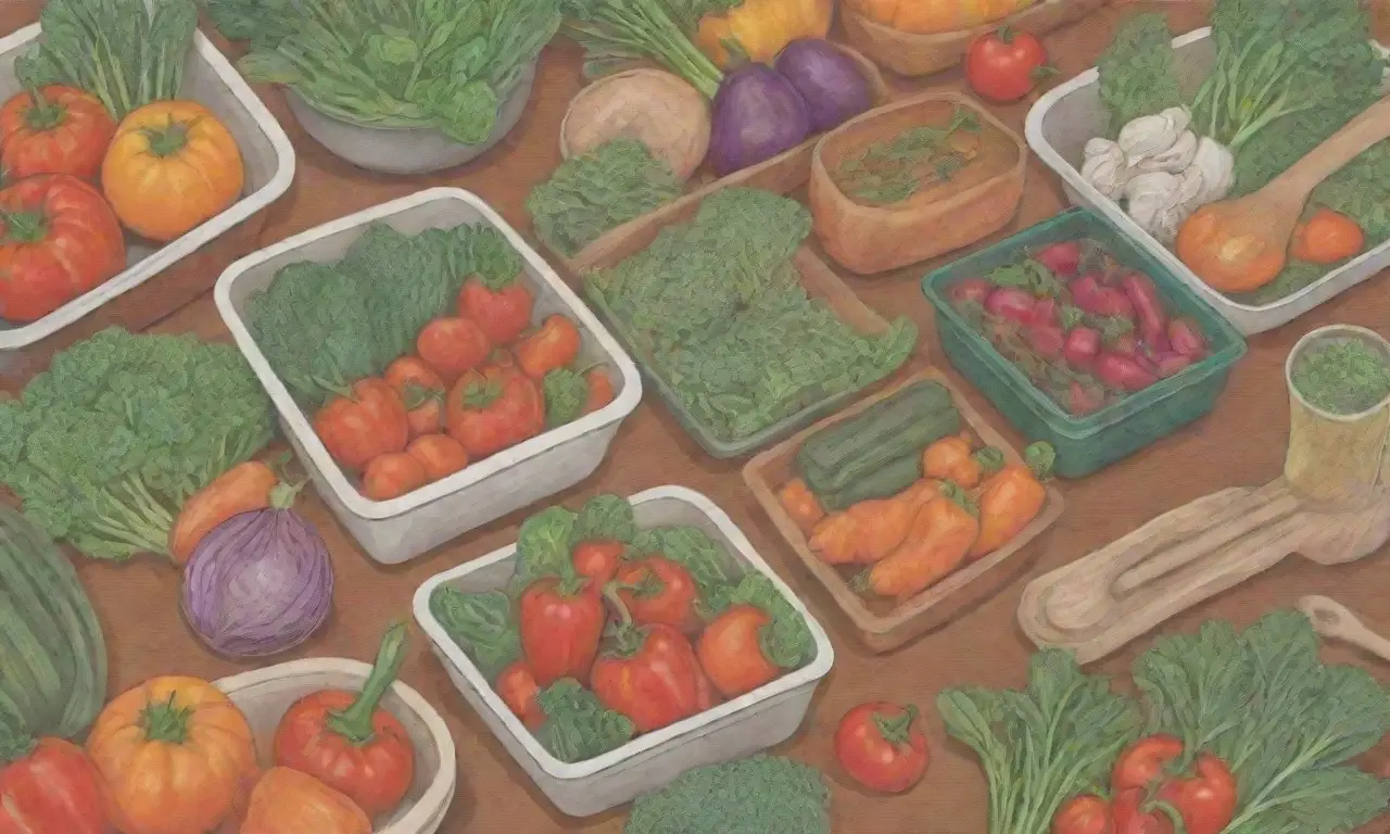 Verduras coloridas