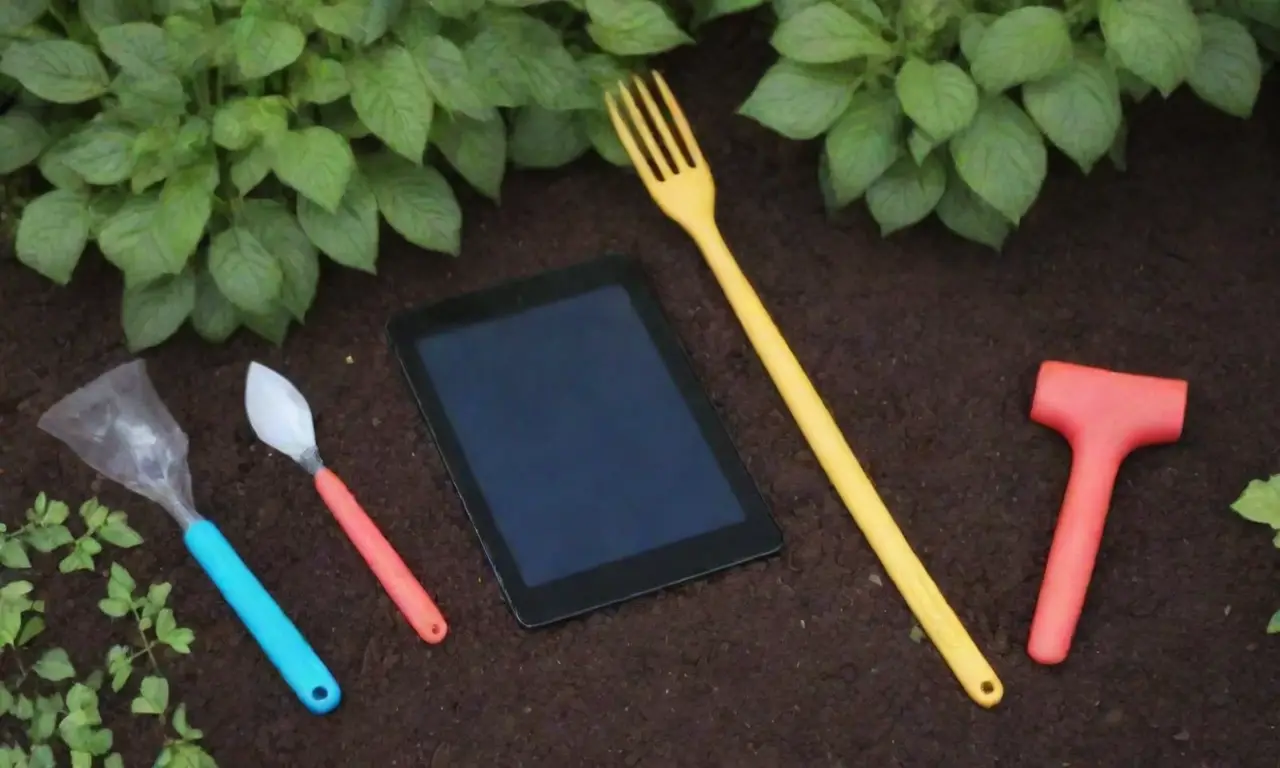 Herramientas de jardín, tabletas educativas, sistemas de riego inteligente, aplicaciones interactivas y drones para el monitoreo del suelo