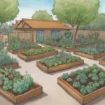 Los jardines comunitarios fomentan la cooperación