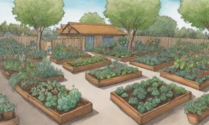 Los jardines comunitarios fomentan la cooperación