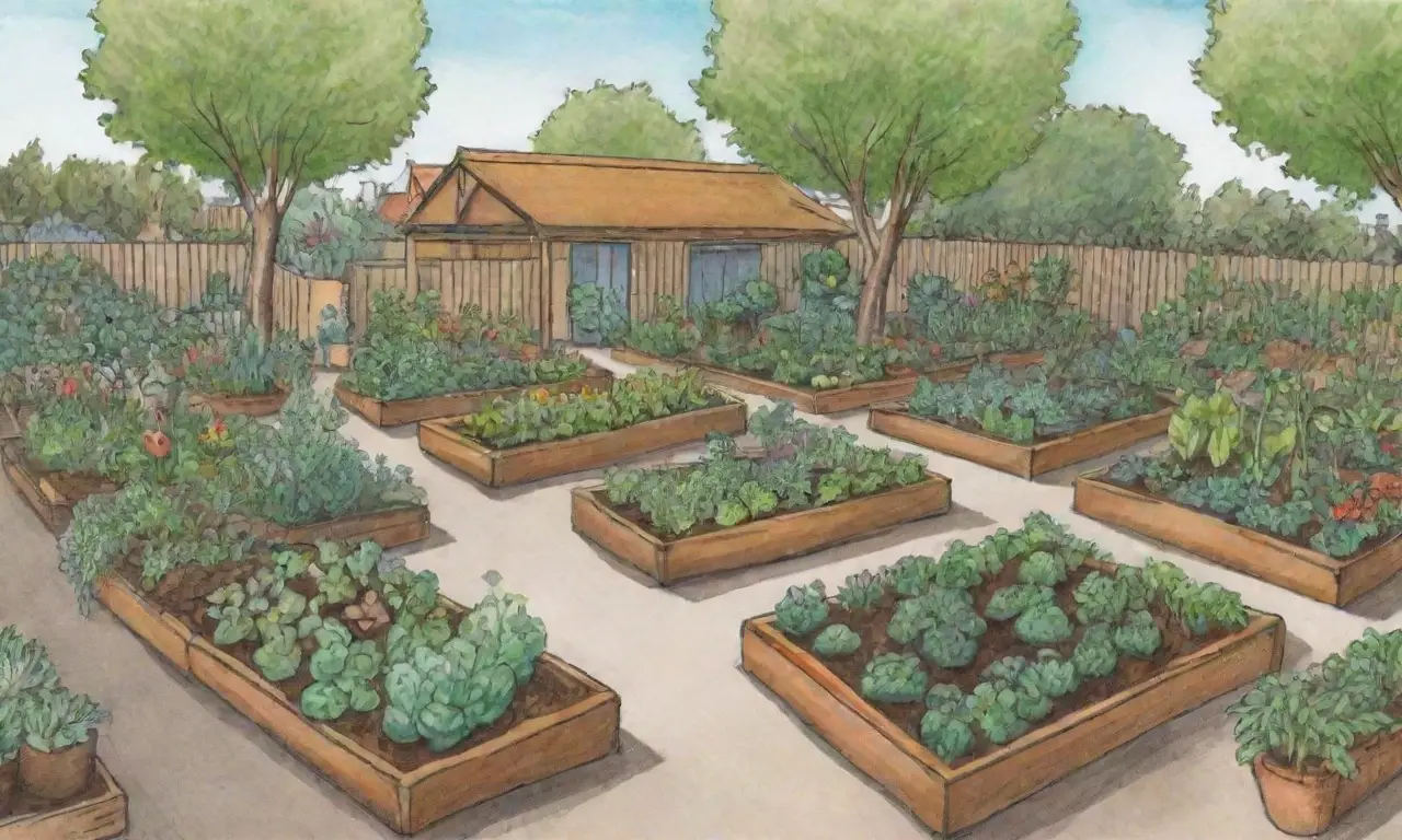 Los jardines comunitarios fomentan la cooperación