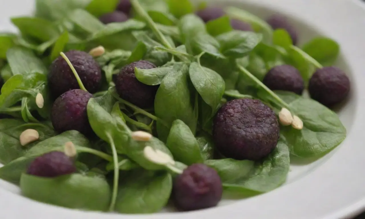 Verdes vibrantes y plantas comestibles innovan la gastronomía gourmet
