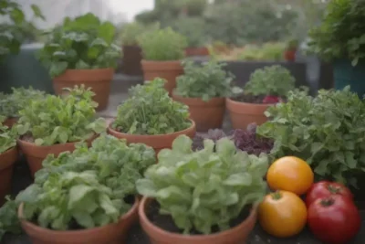 Jardinería urbana sostenible con plantas coloridas y consejos DIY