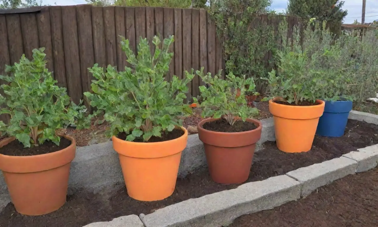 Estrategias para climas fríos: macetas aisladas