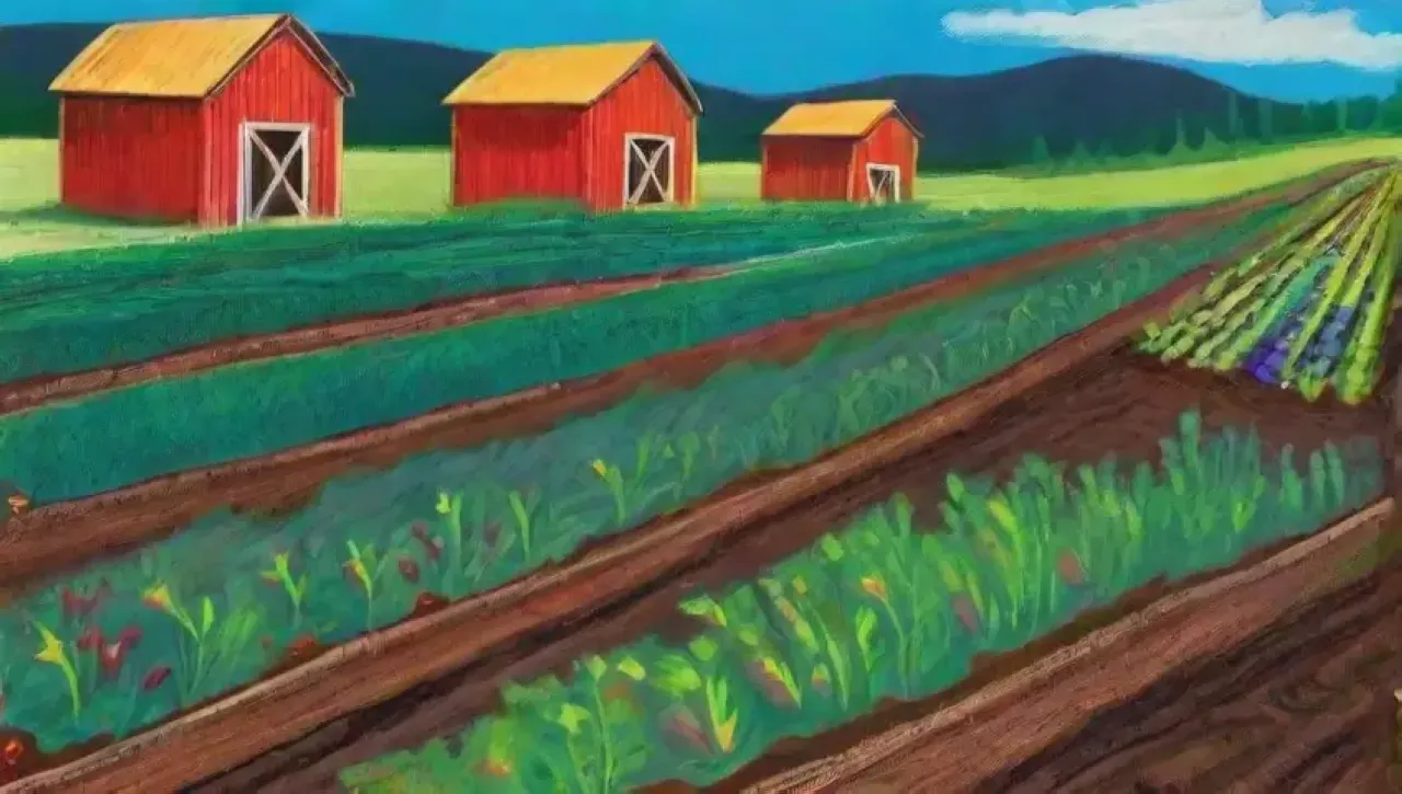 Un paisaje agrícola lleno de vida y contrastes