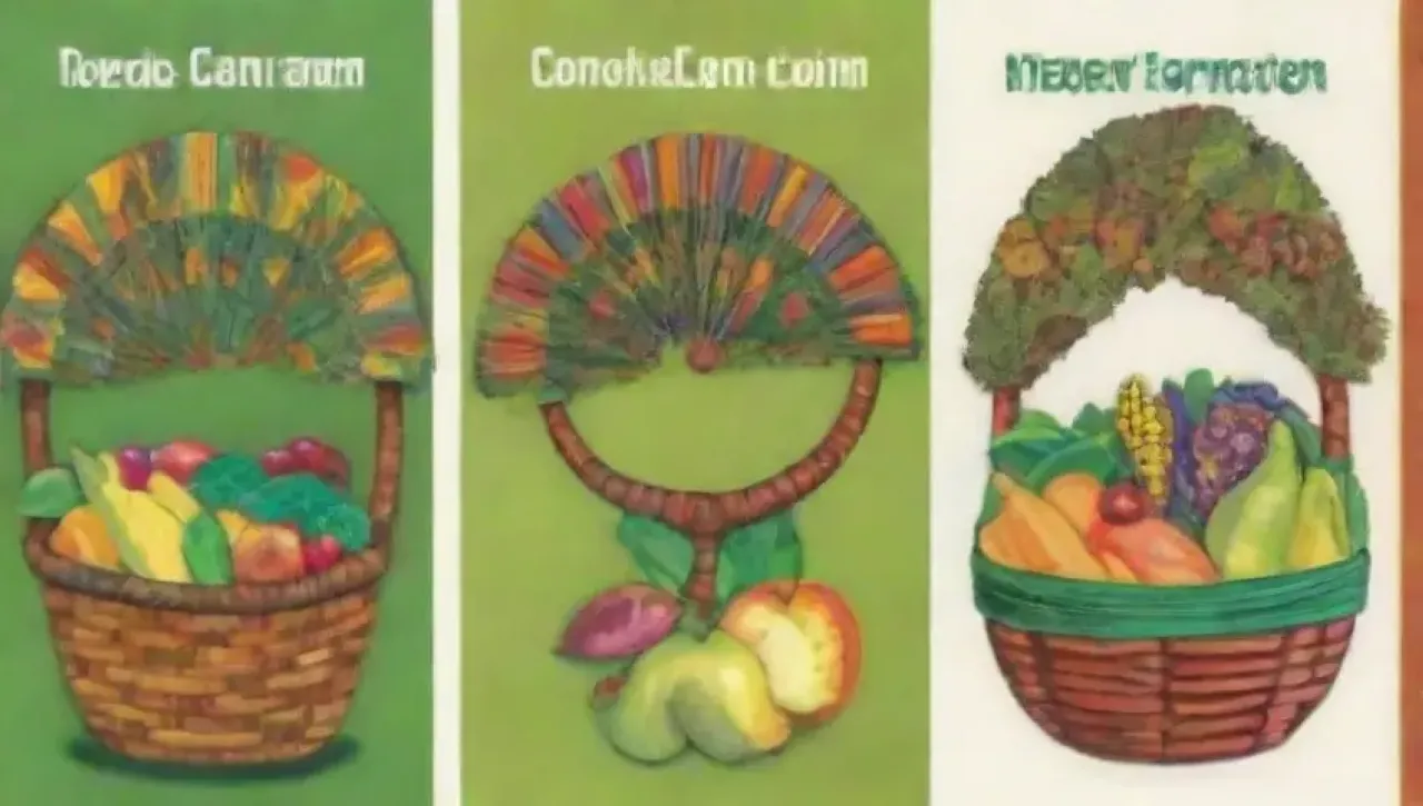 Colores vibrantes, texturas ricas y diversidad cultural se entrelazan en un ambiente de alegría y sostenibilidad