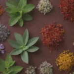 Cinco hierbas medicinales con diseño calmante e ilustraciones inspiradas en la naturaleza para fortalecer la inmunidad
