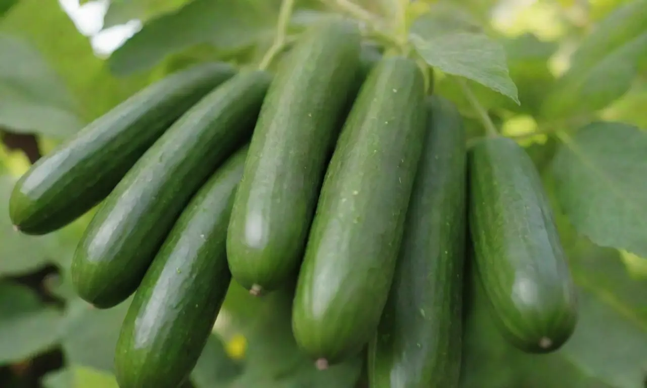 Vibrante verano: pepinos