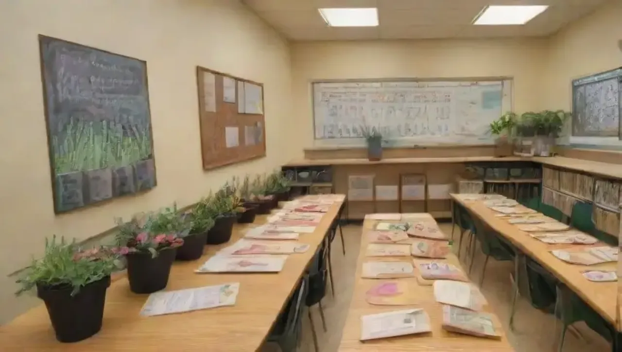 Un taller de horticultura lleno de color, aprendizaje práctico y entusiasmo