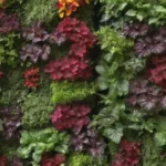 Jardín vertical que promueve la educación