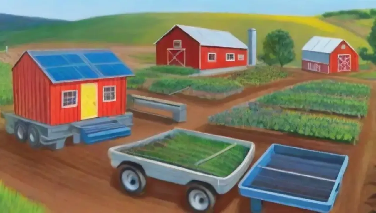 Un paisaje agrícola sostenible y vibrante