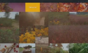 Visuales coloridos y atractivos con encabezados claros y elementos orgánicos