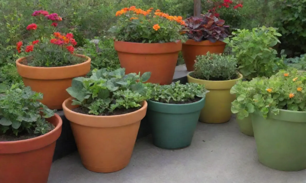 Jardinería urbana sostenible y colorida que ofrece gratificación instantánea