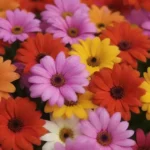 Flores coloridas que celebran la diversidad y la belleza de la naturaleza
