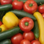 Verduras coloridas: tomates